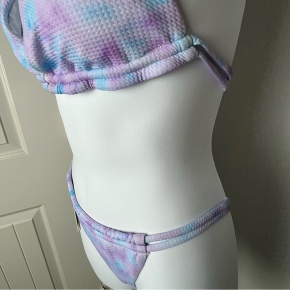 Cabo couture Tie dye bikini set L NWT - Picture 6 of 6